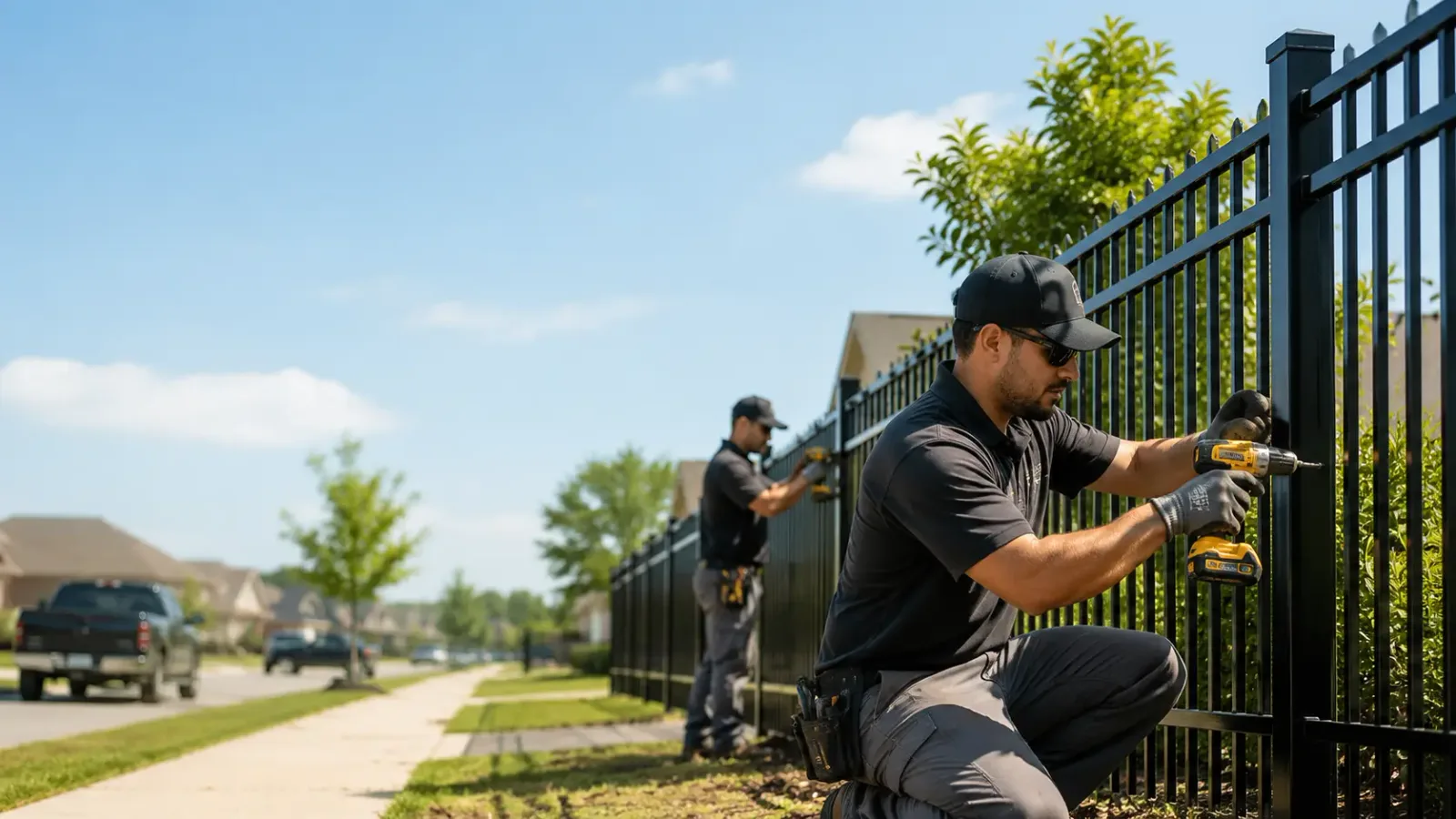 Metal Fence Installation in Lennon, MI